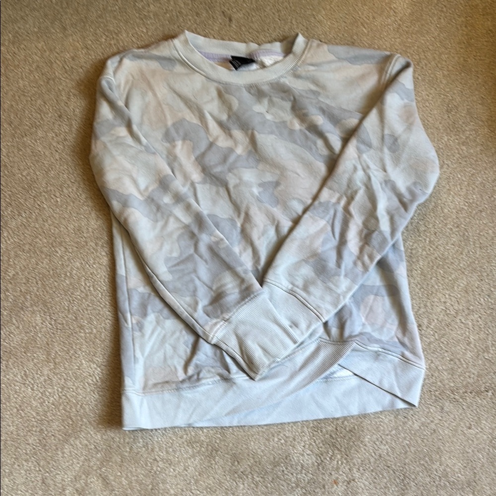 All in Motion Camouflage Kids Sweatshirt - Gray and White